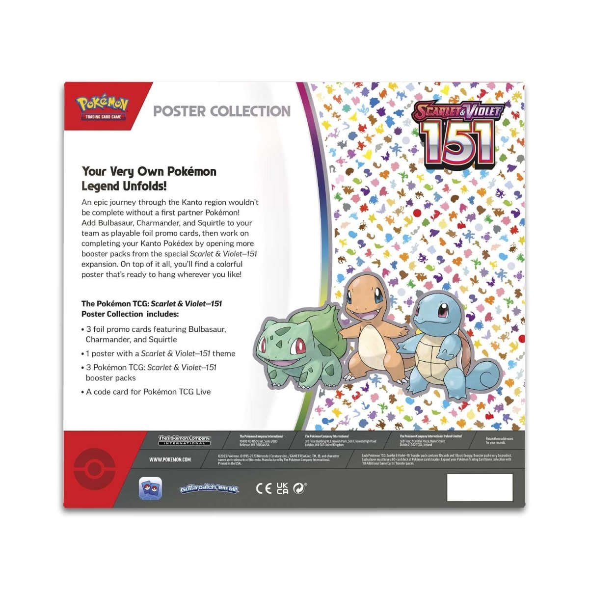 POKÉMON TCG: Scarlet & Violet 151 - Poster Collection
