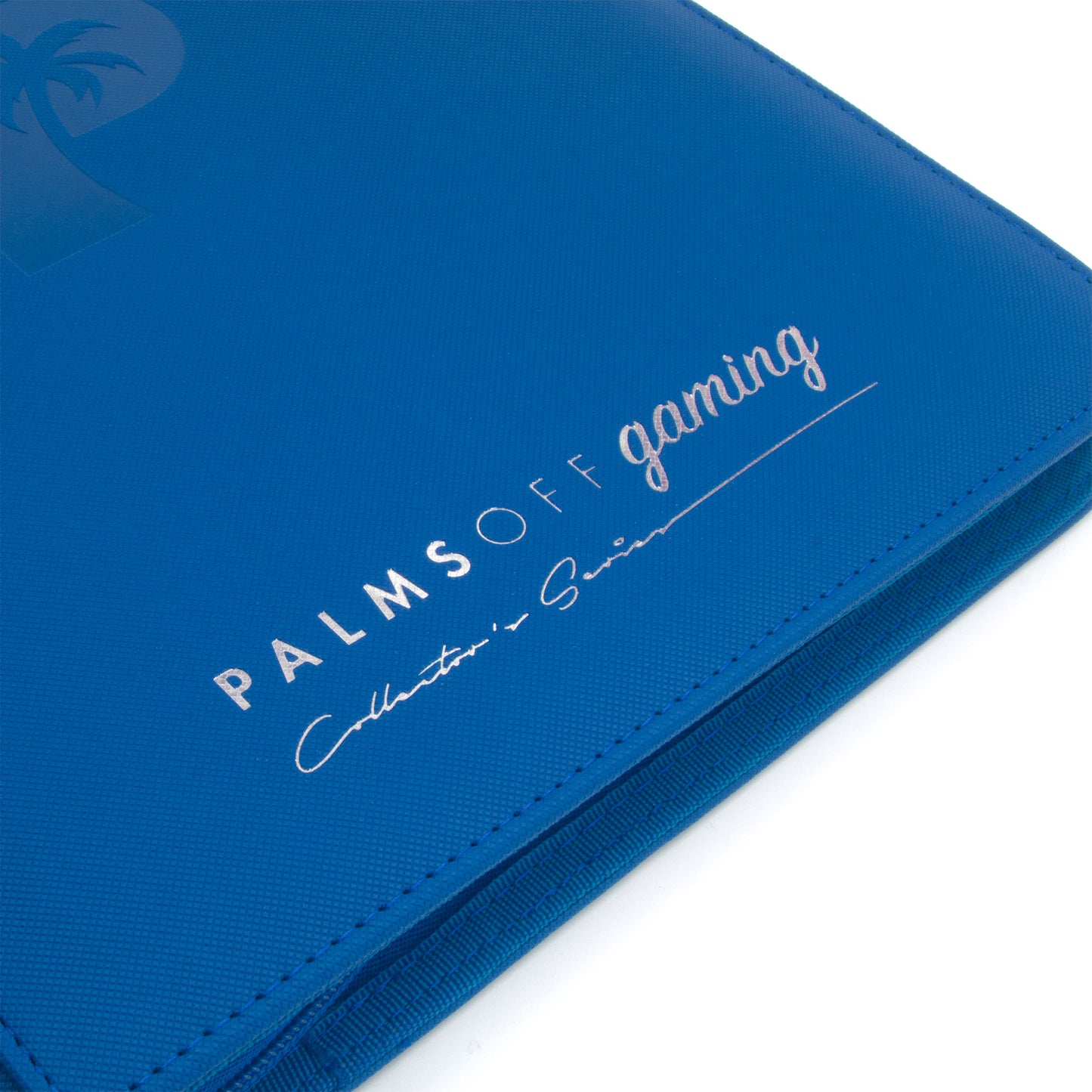 Palms Off Gaming - 9 Pocket Zip Trading Card Binder - BLUE