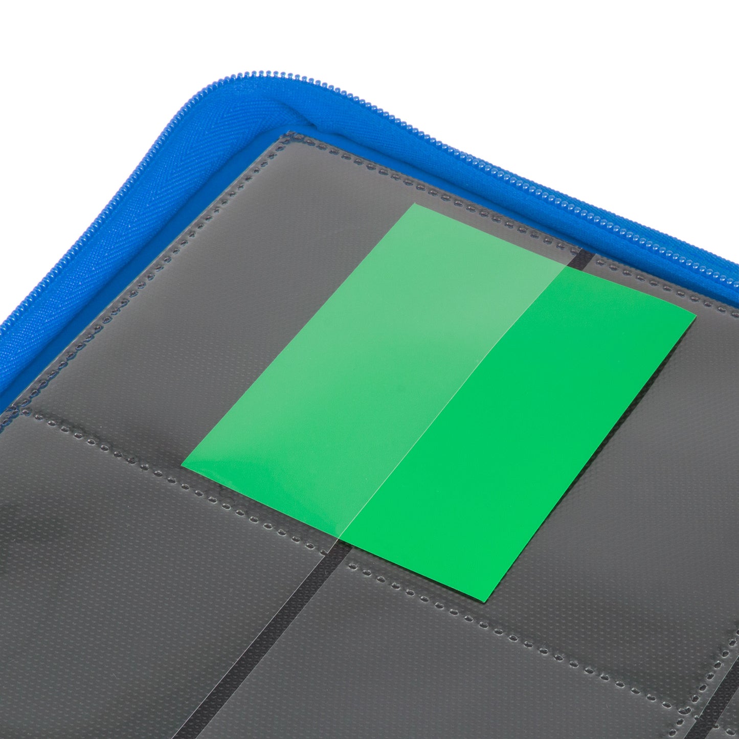 Palms Off Gaming - 9 Pocket Zip Trading Card Binder - BLUE