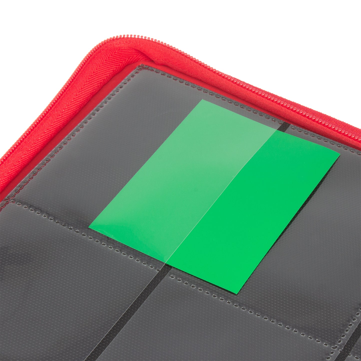 Palms Off Gaming - 9 Pocket Zip Trading Card Binder (RED)