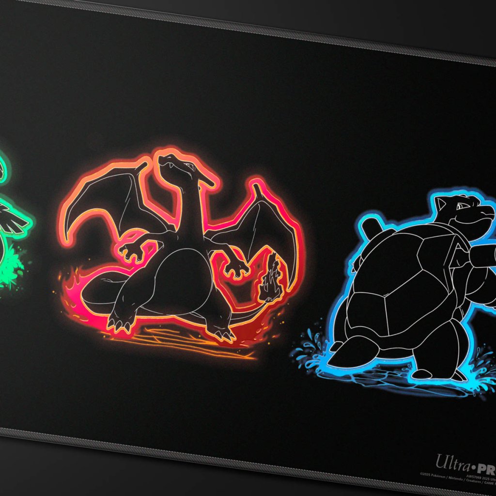 Pokémon - Neon Kanto Foil Playmat *PRE-ORDER*