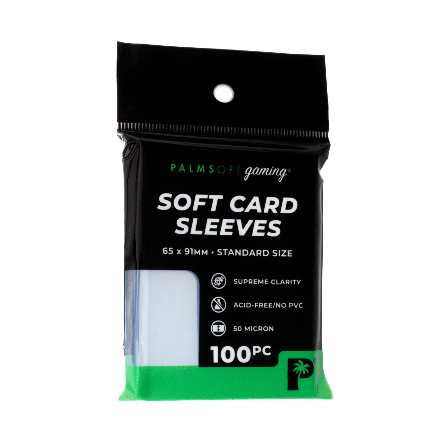 Palms Off Gaming: Soft Sleeves - 100pc (Standard Size)