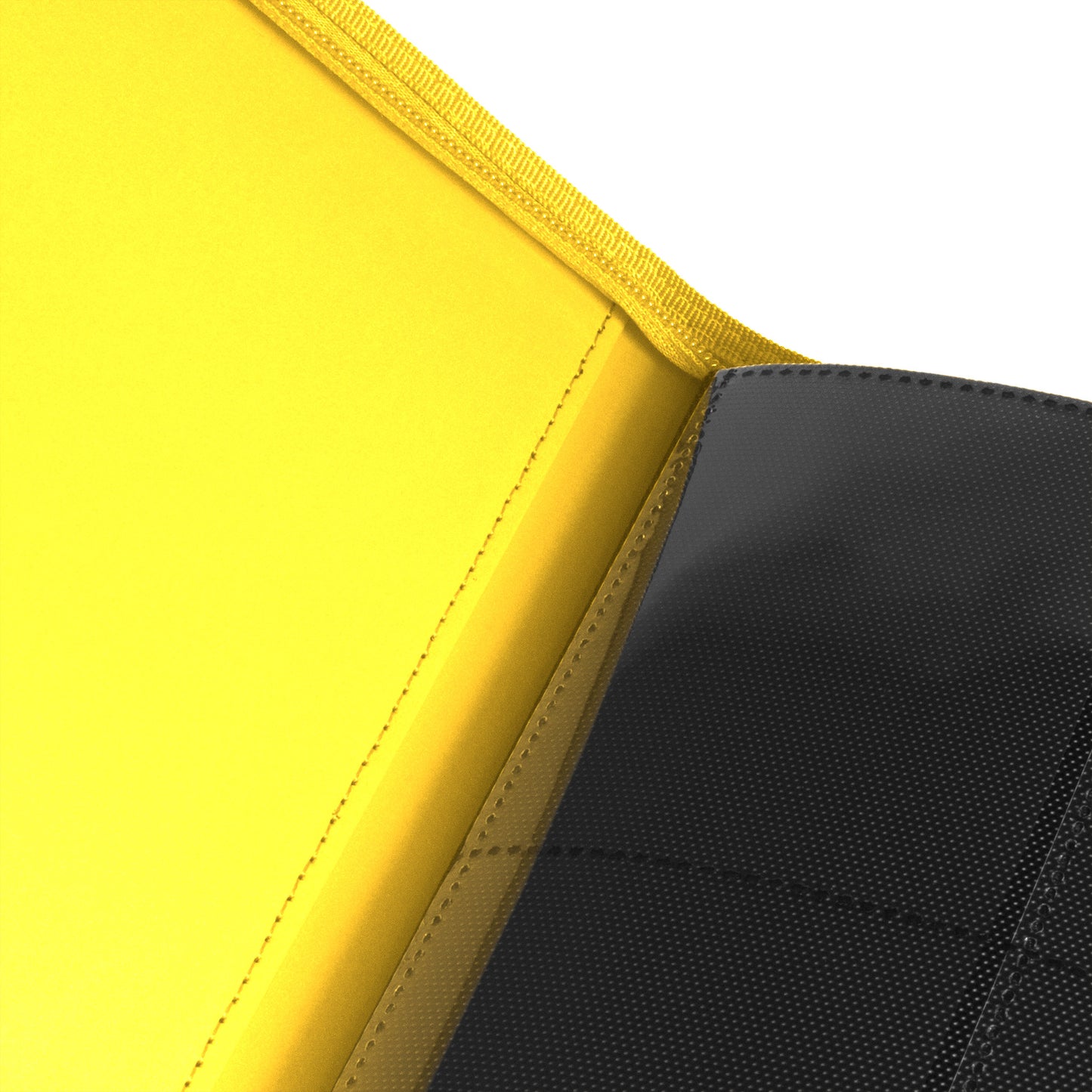 Palms Off Gaming - Top Loader Zip Binder - Clear (YELLOW)