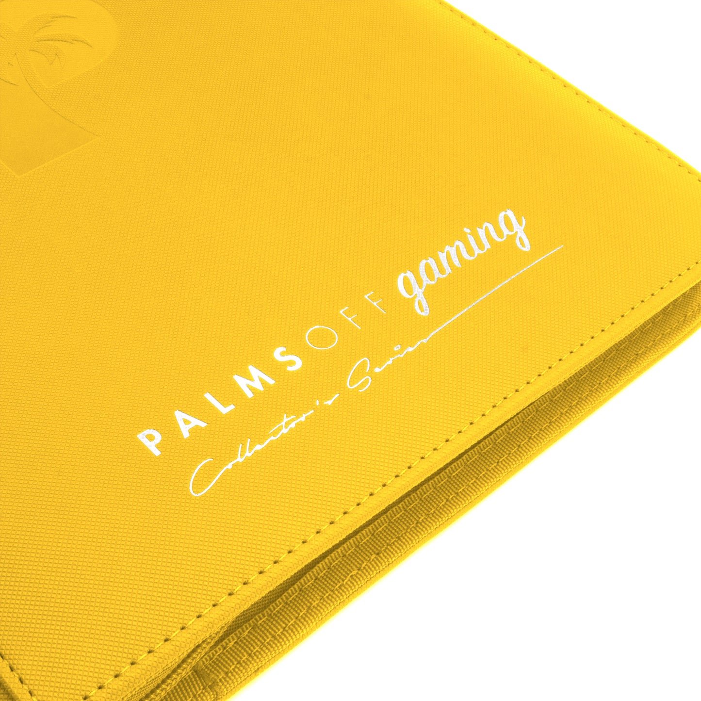Palms Off Gaming - Top Loader Zip Binder - Clear (YELLOW)