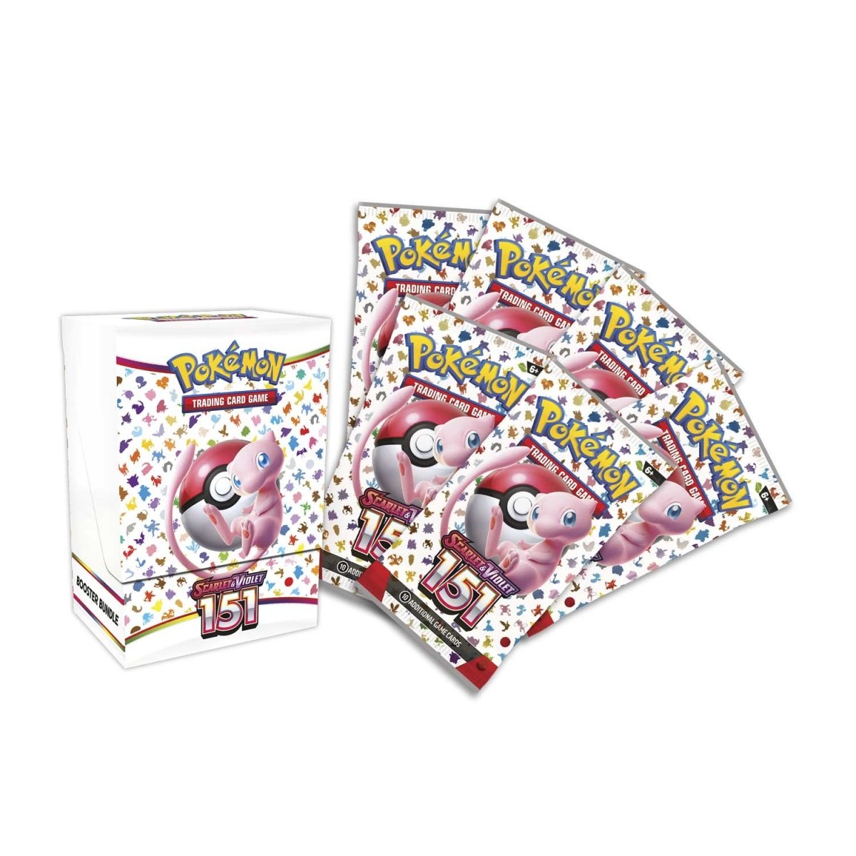 POKÉMON TCG: Scarlet & Violet - 151 Booster Bundle (6 Packs)