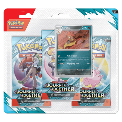 POKÉMON TCG: Scarlet & Violet - Journey Together 3PK Blister (Assorted)
