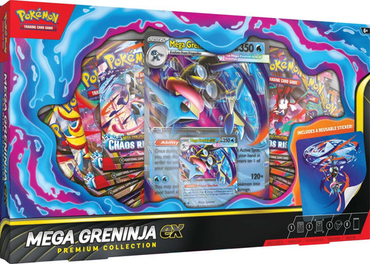POKÉMON TCG: Mega Evolution - Mega Greninja ex Premium Collection *PRE-ORDER*
