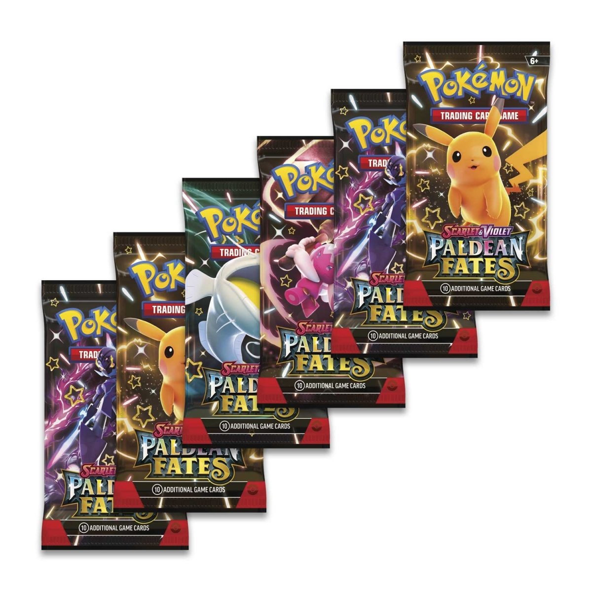 POKÉMON TCG: Scarlet & Violet - Paldean Fates Booster Bundle (6 Packs)