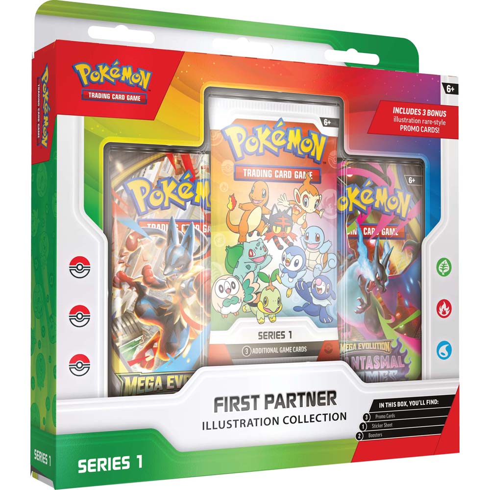 POKÉMON TCG - First Partner Illustration Collection - Series 1
