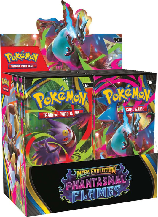 POKÉMON TCG: Mega Evolution - Phantasmal Flames Booster Display