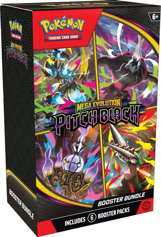 POKÉMON TCG: Mega Evolution - Pitch Black Booster Bundle *PRE-ORDER*