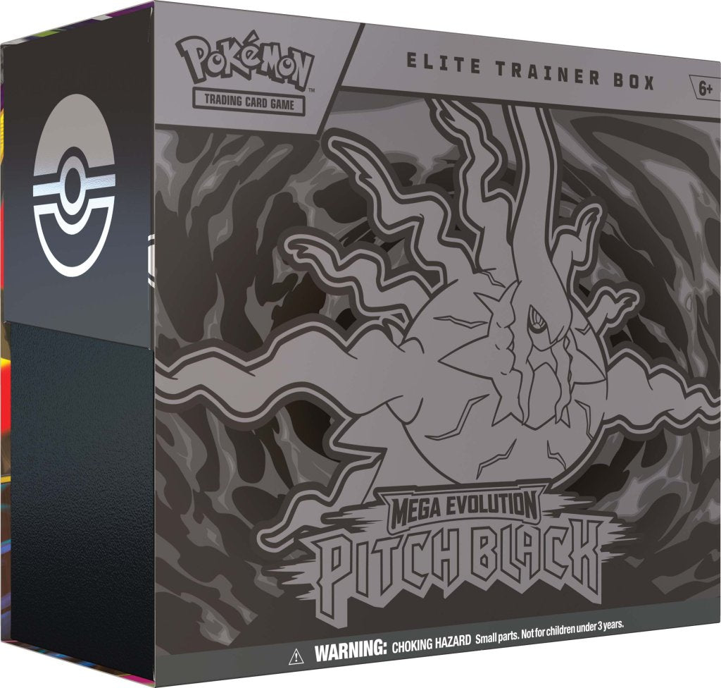 POKÉMON TCG: Mega Evolution - Pitch Black Elite Trainer Box *PRE-ORDER*