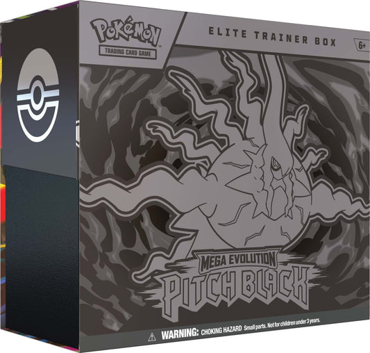 POKÉMON TCG: Mega Evolution - Pitch Black Elite Trainer Box *PRE-ORDER*