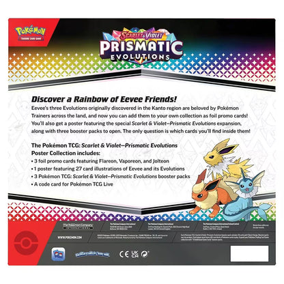 POKÉMON TCG: Scarlet & Violet - Prismatic Evolutions Poster Collection