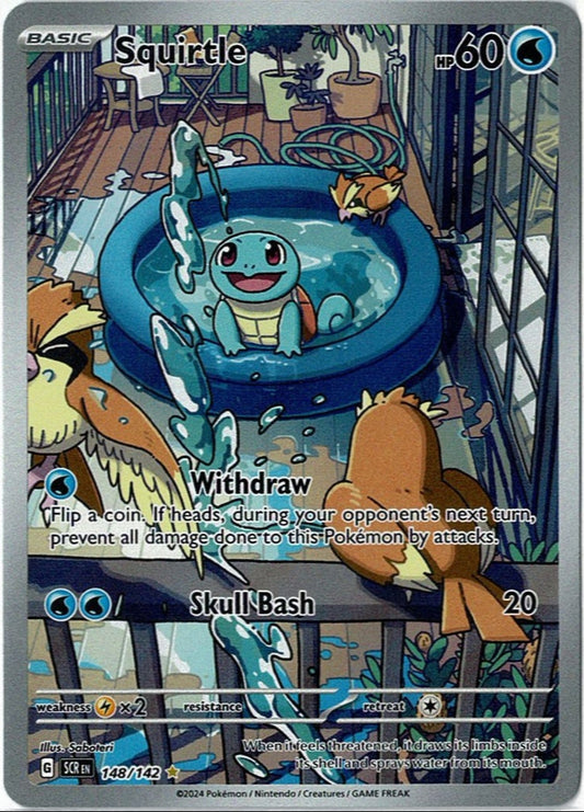 Squritle #148/142 SV Stellar Crown - Pokémon
