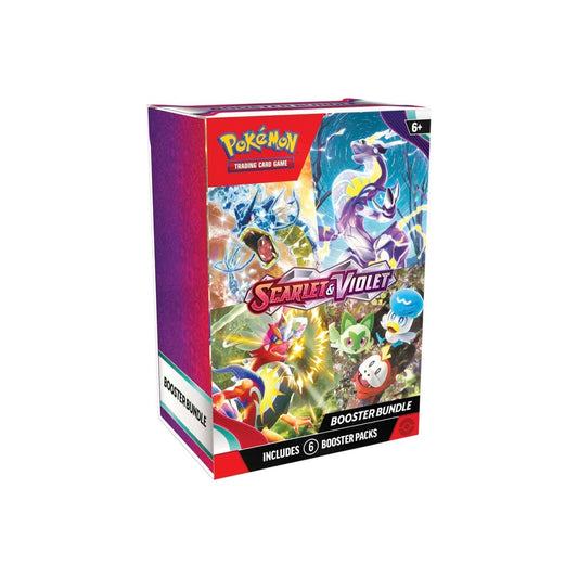 POKÉMON TCG: Scarlet & Violet Booster Bundle (6 Packs)
