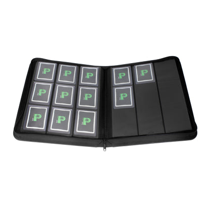 Palms Off Gaming - Top Loader Zip Binder - Clear (YELLOW)