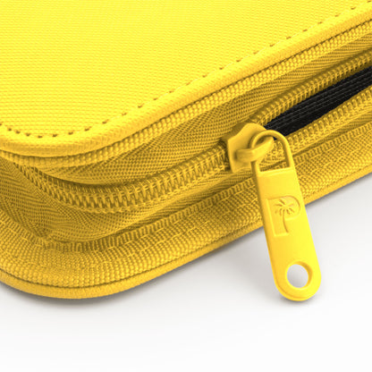 Palms Off Gaming - Top Loader Zip Binder - Clear (YELLOW)